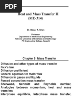 Heat and Mass Transfer II (ME-314) : Dr. Waqar A. Khan