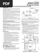 Honeywell 5800RP Install Guide