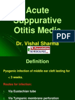 Acute Suppurative Otitis Media