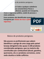 Básico de Rotulos de Risco de Produtos Perigosos