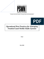 Operational Best Practices For Trunked Radio Systems