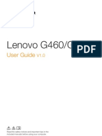 Manual Lenovo Notebook G460