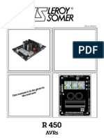 Leroy Somer r450 Automatic Voltage Regulator