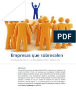 TAREA - Ensayo Empresas Que Sobresalen