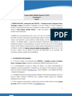 Comunicado Final Processo Seletivo Sebrae Nacional 01 12