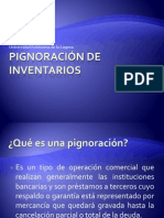 Pignoración