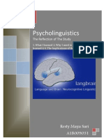 Psycho Linguistics' Reflection