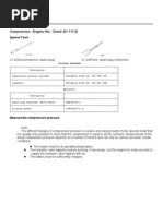 Compression - Engine Hot - Check (21 111 0) : Special Tools