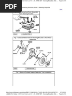 Fig. 3 Separating Hub/Rotor Assembly From Steering Knuckle