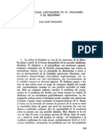 JUAN JOSÉ SANGUINETI, La Verdad Como Adecuación en El Idealismo y El Realismo