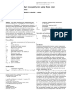 Non-Intrusive Temperature Measurements Using Three-Color Laser-Induced Fluorescence