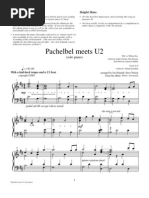 Pachelbel Meets U2 Piano Solo Jon Schmidt