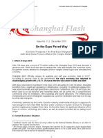 On Theexpo Paved Way - Economic Prospects in The Post-Expo Shanghai Region - Shanghai Flash - Issue #3 - December 2010