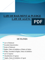 Law of Bailment & Pledge