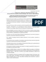 PCM Aprueba El Uso Obligatorio de La Norma Técnica Peruana "Ntp-Iso/iec 27001:2008 Edi