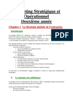 Marketing Strategique Et Operationnel