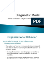 Diagnostic Model A Way To Assess Organizational Behavior