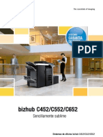 Bizhub C452 C552 C652