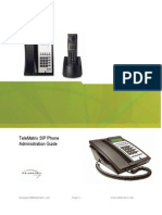 TeleMatrix SIP Phone Administration Guide 0701091