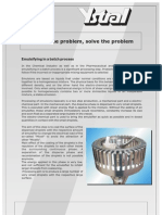 Realise The Problem, Solve The Problem: Emulsifying in A Batch Process