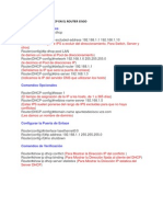 Configuración de DHCP en El Router Cisco