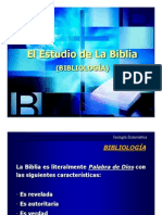 Diapositivas Bibliologia