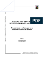 Programa Del Adulto Mayor en La Atención Primaria de La Salud