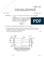 T.E. (Production S/W) (Semester II) Examination, 2009 Process Planning and Industrial Statistics