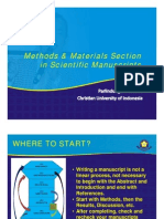 Methods & Materials Section