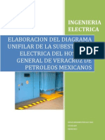 Elaboracion Del Diagrama de La Subestacion Electrica y Planta de Emergencia (Trabajo de Investigacion)