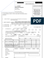 Application Form Annexure 1 : Capital Letters in Own Handwriting