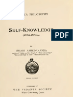 Self Knowledge (Atma-Jnana) - by Swami Abhedananda