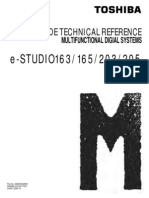 Toshiba E-Studio 163-165-203 Code Technical Reference