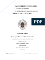 Dupla-El Deber y El Valor A La Luz Del Intuicionismo Etico