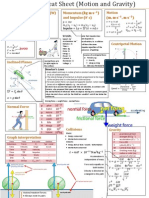 8845physics Unit 3 Cheat Sheet 3