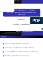 Calcul Stochastique Finance L1