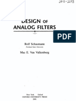 Design of Analog Filters Shauuman