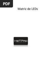 3 Matriz de Leds