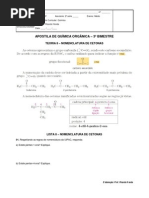 Apostila de Quimica Organica - 3 Bimestre 2011 - 2series