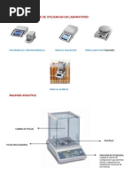 Tipos de Valanza Que Se Utilizan en Un Laboratorio