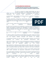 Modificaciones A La Constitución Dominicana