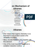 Reaction - Mechanism of Alkanes