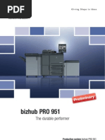 Brochure Bizhub PRO 951