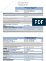 Fee Schedule Public