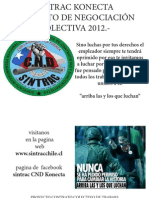 Proyecto de Negociacion Colectiva 2012 Konecta