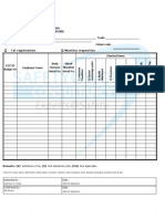 Checklist For Safety Harness Inspection