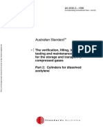 As 2030.2-1996 The Verification Filling Inspection Testing and Maintenance of Cylinders For The Storage and T