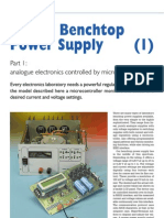 Digital Benchtop Power Supply Part 1