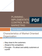 Planning, Implementation and Control in Business Marketing