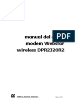 Cablemodem WiFi Webstar DPR2320R2